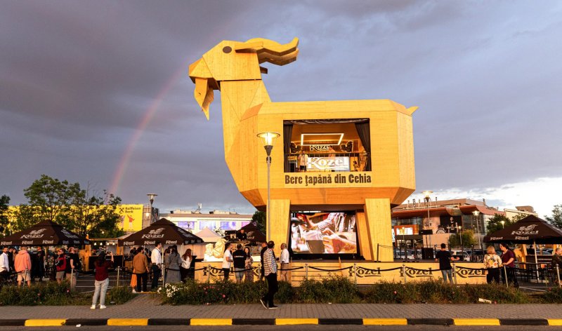 Goat Big or Go Home – Launching Kozel in Romania